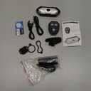 Bike Lights Set, USB Rechargeable Bicycle Light Front & Back, 1000 Lumen Bicycle Headlight and Rear Taillight with Turn Signal & Horn, Waterproof and 5+6 Lighting Modes for Night Cycling Road Mountain