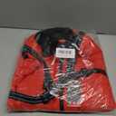 Dog Winter Coat with Hurns Built in, Dog Winter Jacket for Small, Medium, and Large Dogs, Water-Resistant?Windproof - Red - L