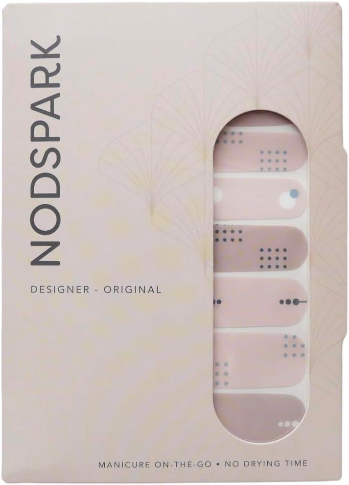 Central Park Glam Nail Polish Wraps Manicure | Contains 16 Nail Art Nail Wraps (8 Different Sizes) | Affordable | Quick and Easy to use | 15 Minute Application | Lasts up to 2 Weeks |