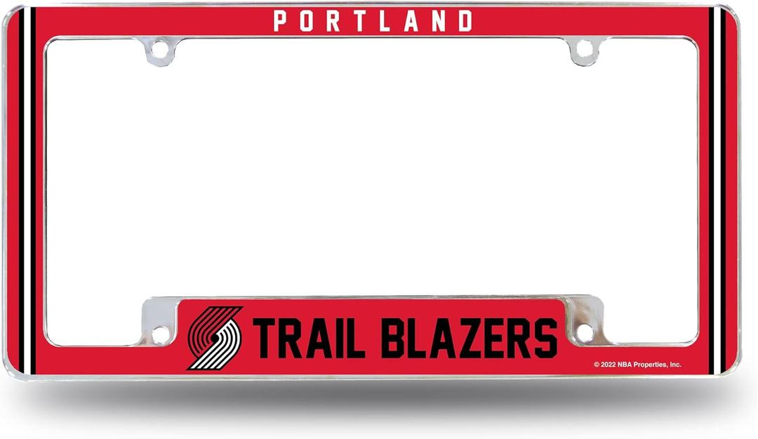 Rico Industries NBA Basketball Classic All Over Chrome Frame