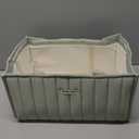 Blissful Diary Baby Diaper Caddy Organizer, Stylish Storage Basket for Newborn Essentials and Diaper Station, Gift for Baby Shower and Registry Must-Have, Sage Green