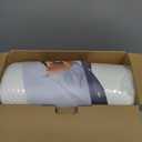 Osteo Cervical Pillow for Neck Pain Relief, Hollow Design Odorless Memory Foam Pillows with Cooling Case, Adjustable Orthopedic Bed Pillow for Sleeping, Support for Side Back Sleepers (Standard High(24.5*16.5*5.2/4.1 inches), (White)