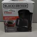 BLACK+DECKER 5-Cup Coffeemaker, Black, DCM600B