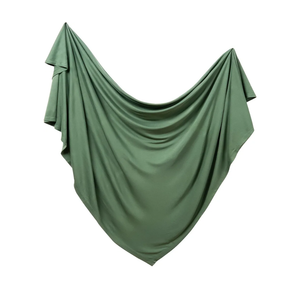 Angel Dear Swaddle Blanket Deep Grass Green Size 45X45