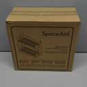 SpaceAid Pull Out Spice Rack Organizer for Cabinet, Heavy Duty Slide Out Seasoning Kitchen Organizer, Cabinet Organizer, with Labels, 5.2" W x10.75 D x10 H, 2 Drawers 2-Tier