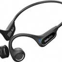 Bone Conduction Headphones, Bluetooth 6.0 Wireless Sport Earphones 10H Playtimes Sweatproof Open Ear Headphones for Workout, Cycling, Outdoor Activities