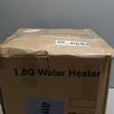 1.8 Gallon Electric Mini Tank Water Heater, 110V 1500W Point of Use On Demand Under Sink Instant Hot Water Heater for Home Kichen Bathroom