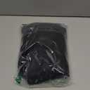 homing Rectangle Table Cloth Cover, Waterproof Polyester Elastic Fitted Tablecloth, Fits for 6 Foot Folding Tables, Washable Table Protector for Picnic, Camping, Outdoor (Black, 30" x 72")