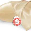 Bedsure Satin Pillowcase for Hair and Skin Queen - Champagne Gold Silky Pillowcase 2 Pack with Envelope Closure, Similar to Silk Pillow Cases, Gifts for Women Men, 20x30 Inches, 2pcs