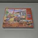 Puzzles for Kids Ages 4-6 2x60 Pieces Jigsaw Puzzles for Toddlers 3-5,6-8,Fun Bulldozer & Truck Toys,2 in 1 Pack Educational Construction Site Games for Boy & Girl, 15.36 x 11.22 inches