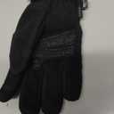 Winter Warm Gloves for Women - Daily Life Snow Windproof Soft Fleece Lining - Touchscreen Thermal Gloves for Men (Small, Black)