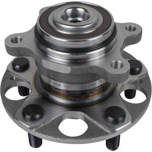 MACEL 512256 Rear Wheel Bearing Hub Assembly Compatible with Acura CSX 2006-2010, Honda Civic EX, Si 2006-2011, 5Lugs
