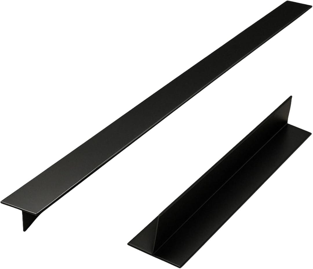 2 x Stainless Steel Stove Gap Covers With Clips  Adjustable Stove Gap Filler & Guard For Gas Stoves, Oven & Countertop Covers, Heat-resistant, Easy Installation, High-quality And Attractive