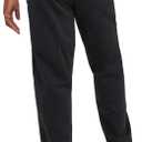 Champion Men's Sweatpants, Fleece, Open-bottom Sweatpants for Men (Reg. Or Big & Tall) (Black)