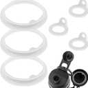 6pcs Gasket Replacement for TAKEYA Actives, Silicone Sealing O Ring Leak-Proof Water Bottle Lid Seal Parts Compatible with 18oz, 22oz, 24oz, 32oz, 40oz Water Bottles