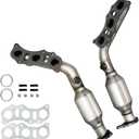 JT Exhaust Catalytic Converter Compatible with 2003-2009 Toyota 4Runner, 2005-2011 Toyota Tacoma, 2007-2009 Toyota FJ Cruiser 4.0L (EPA Compliant)(Catalyst+ Grade)