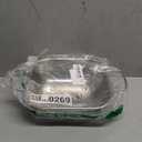 Colander Stainless Steel 3-Quart, Square Metal Strainers, Strainer for Kitchen Food, Dishwasher Safe