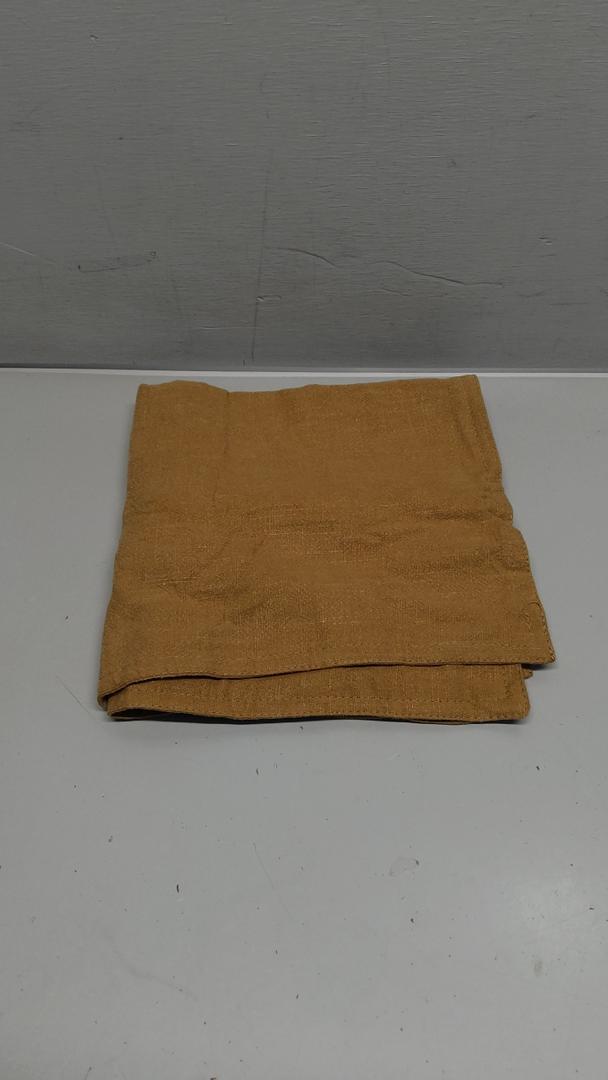 MIULEE Decorative Linen Pillow Covers 18x18 Inch Mustard Yellow ​Boho Farmhouse​ ​Neutral Couch Throw Pillows for Bed Pack of 1 Accent Modern Pillowcase Summer Sofa Livingroom Home Decor