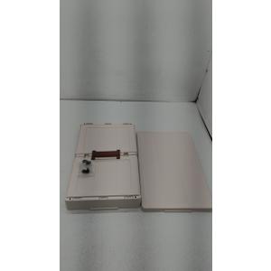 Plastic Storage Bin with Lid Clear Stackable Storage Box, Collapsible Storage Container, 11"x12"x18.5"