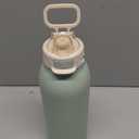 Ello Pop & Fill Stainless Steel Water Bottle with Quick Fill Technology, Double Walled Vacuum Insulated Metal, Leak Proof Locking Lid, Sip & Chug, BPA Free, Holiday Gift for Him Her, 22oz, 32oz, 40oz (Pistachio)