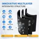 PUREPLUS ADQ747935 Replacement for LG LT1000P LT1000 Kenmore Elite 9980 LT1000PC, MDJ64844601 ADQ74793501, LMXS28626S, LFXS26973S, LT120F Refrigerator Water and Air Filter,3Pack, Model: RWF4700AC