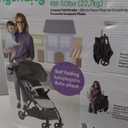 Ingenuity Ingenuity 3Dquickclose CS+ Compact Fold Stroller Lightweight Stroller with Oversized Canopy, Extra-Large Storage and Compact Fold, Gray