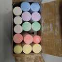 Jumbo Multicolor Outdoor Sidewalk Chalk - 15 Piece Washable Premium Set