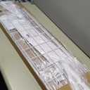 TORACK 2 Pack Garage Storage Wall Shelves, 15" x 45" Wall Mounted Wire Shelves for Garage Heavy Duty Wall Shelving(Pack of 2, White)