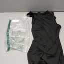 LuFeng Women's Sexy Sleeveless Zipper Bodycon Party Club Long Rompers Jumpsuit, Size S