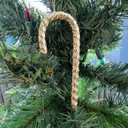 2 x 2025 Christmas Candy Cane Ornaments Hanging Ornaments for Xmas Tree Decorations Keepsake Gifts for Sisters Mom Grandma Women|Sugar Coated Ornament