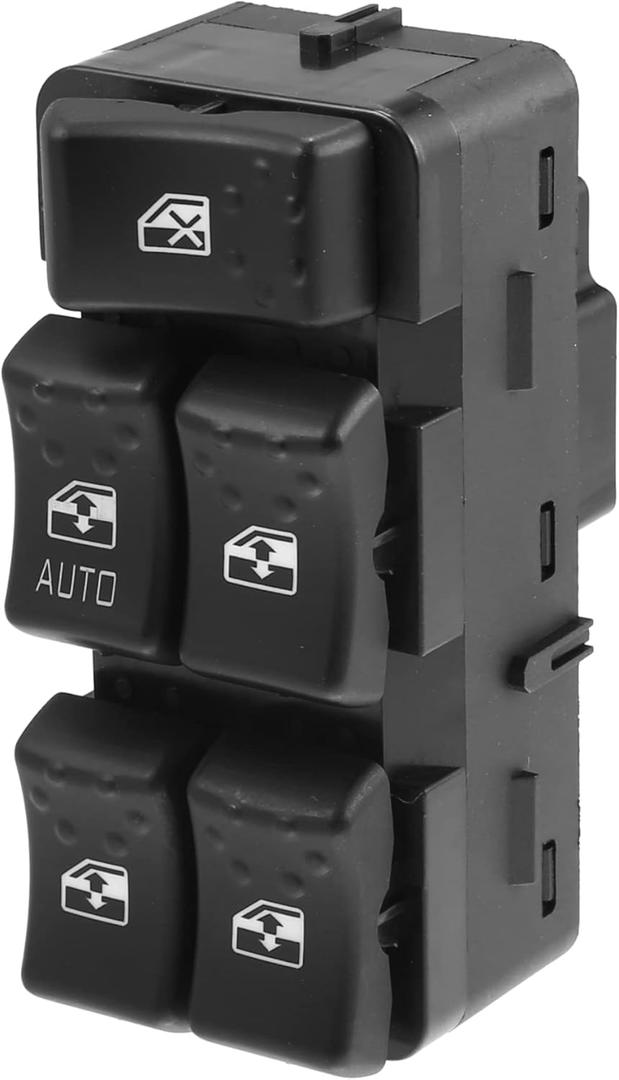 X AUTOHAUX 1 Set 22664398 Car Master Power Window Switch Front Driver Side for Saturn Ion 2003-2007