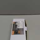 BESTTEN Keyed Entry Door Knob, Entrance Door Lock, Standard Ball, All Metal, Matte Black