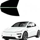 Precut Car Window Tint for 2025-2026 Tesla Model Y, 20% VLT Front Window Tint, 2-Ply, Anti-Glare, Privacy Protection, Full UV and Heat Block - DIY Installation