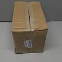 4 Pack Laundry Pods Container, Clear Laundry Room Organization Containers,Large Laundry Detergent Powder Storage Containers Black Wooden Lids & Labels, Acrylic Laundry Pods Holder for Scent Booster