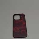 for iPhone 16 Pro Case,Femme Fatale Rose Pattern for Girl Women Boy Hard Hybrid Shell Shockproof Silicone Full Body Protective Case for iPhone 16 Pro