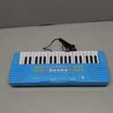 Kids Piano Keyboard Toy for Toddlers 37 Key Electric Pianos with Microphone Toys for 3 4 5 6 7 Year Old Girls Boys Birthday Christmas Gifts (Blue)