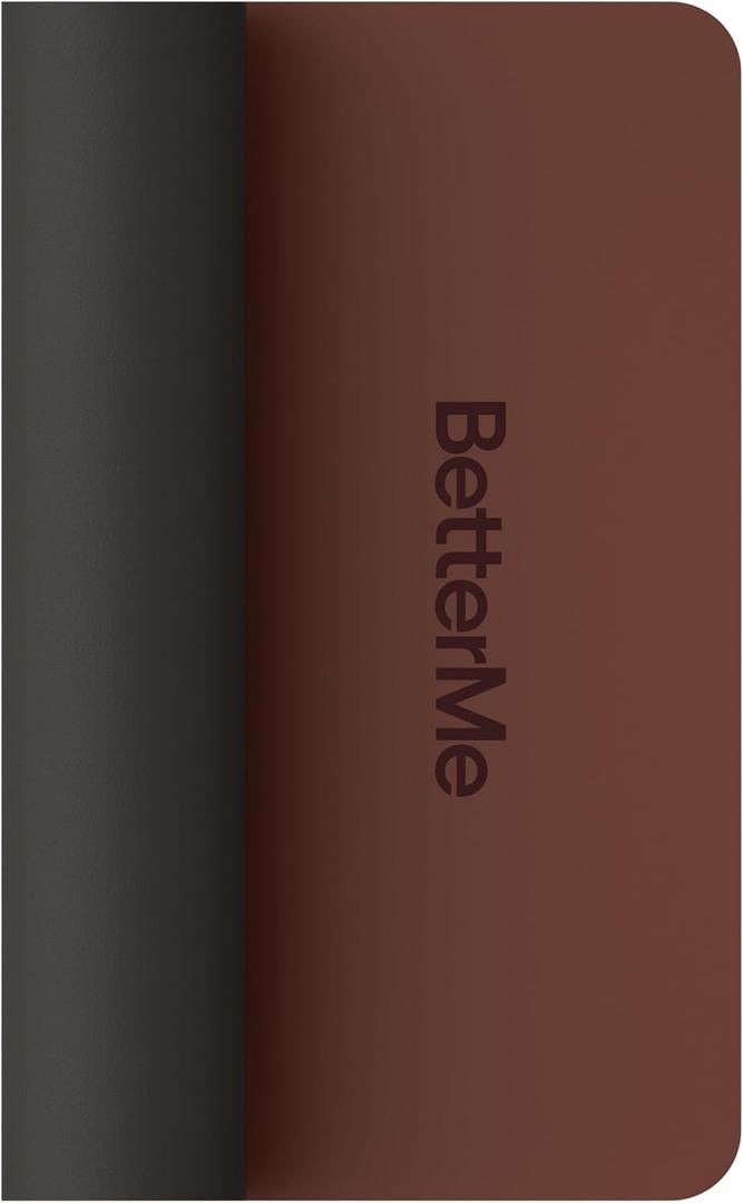 BetterMe Pro Yoga Mat - Non-Slip Yoga Mat for Home Workouts - Lightweight & Thoughtful Quality Exercise & Workout Mat for Yoga, Pilates and Fitness, 72"L x 24"W x 0.12"Th
