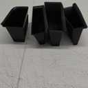4Pcs for Mazda 3 2019-2023 Axela CX-30 CX30 2020-2023 Front and Rear Door Storage Box Door side Grab Tray Door Storage Organizer Armrest Phone Container Black