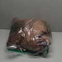 BEDELITE Flannel Sheets Twin Size Brown - Super Soft Fleece Sheets Set Fluffy Extra Plush, 3 Piece(Include Fitted Sheet, Flat Sheet, 1 Pillowcase)