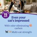 Fresh Step Odor Shield Advanced Multi Cat Clumping Litter with Febreze, 18.5 lb Each, Pack of 2 