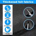 12' x 24' Rectangular Pool Liner Pad for Heavy Duty Ground Swimming Pools - Aboveground Protects Pool Liner, Pool Mat for Pool Bottom Liner Protector to Prevent Punctures Extend Liner Life