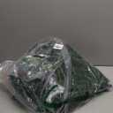 3ft Artificial Christmas Tree with Gold Tree Topper Star, Mini Xmas Pine Tree with 4-Leg Stable Plastic Base, Small Tabletop Christmas Decoration for Home Office Holiday Party Indoor Use