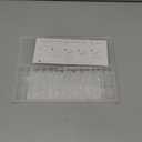 YOKEFELLOW Original Sandwich Nails Dual Forms - 240Pcs Nail Mold for Quick Nails Extension, No Paper Forms Needed, 15 Sizes Plastic Form, Salon Nail Art Tools(W558-Almond)