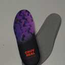 CRUVHEAL Work Comfort Orthotic Insoles - Anti Fatigue Shoe Insert Men Women - Low Arch Support - Shock Absorption - Foot Pain Relief - Work Boot Insoles (M, Violet) (M(Men 7.5-9||Women 8.5-10))