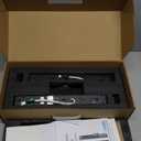 Sliding Glass Door Lock, Eseesmart Sliding Door Smart Lock with Fingerprint Code Keypad RFID Card Bluetooth App Key, Electronic Digital Biometric Keyless Entry Patio Door Lock with Handle