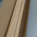 AZSKY 36 Inch Picture Ledge Shelf Solid Wood Large Floating Shelves Wall Mounted Rustic Natural Shelves for Home, Living Room, Bedroom, Bathroom, Office 3 Same Sizes