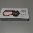 6-Stage Knife Sharpener - Premium Kitchen Knife Sharpeners - Adjustable Handheld Manual Knife Sharpeners for Kitchen Knives, Scissor and Chef Knife.Easy for beginners to use (ORANGE)