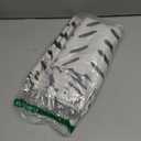 Printed Shower Curtain Set: Soft Black and White Shower Curtain, Modern Geometric Hand-Drawn Thick Herringbone Pattern, Bohemian Bathtub Bathroom Decorations Home Dcor with Hooks, 72" x 72"