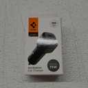 Spigen for USB C Car Charger, 75W Dual USB Super Fast Charge PD PPS 45W 30W Car Adapter Compatible with iPhone 17 16 15 Air, Galaxy S25 Ultra S25 Plus S25 S24, Pixel 10 Pixelsnap, MacBook Air/Pro