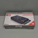 QFX RETRO-39 Portable Shoebox USB to Cassette Tape Recorder, Analog Cassette Tape Deck with Built-in Microphone, 3.5" Bluetooth Speaker with FM Radio